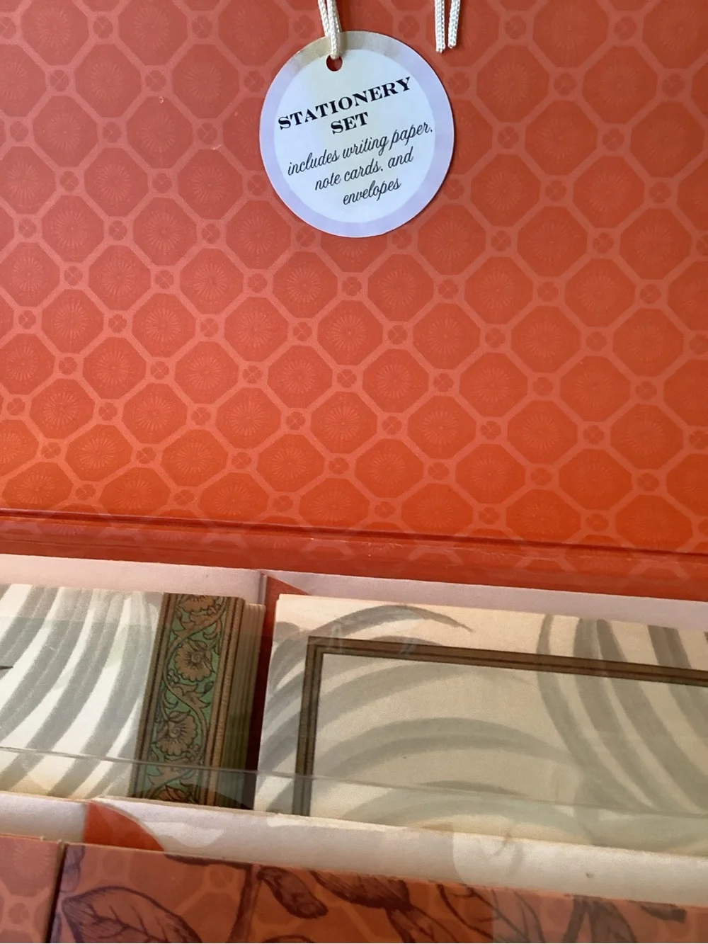 Stationary New, Thank You Cards, in a Purse shaped magnetic box